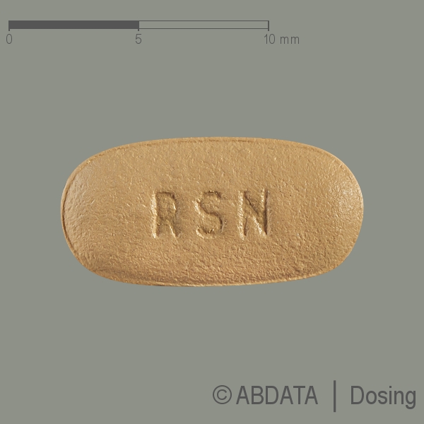 Produktabbildungen für RISEDRONAT Theramex 1x wöchentlich 35 mg Filmtabl. in der Vorder-, Hinter- und Seitenansicht.