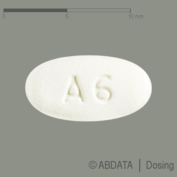 Produktabbildungen für EVOQI 2 mg Retardtabletten in der Vorder-, Hinter- und Seitenansicht.