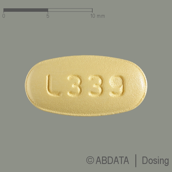 Produktabbildungen für TADALAFIL beta 20 mg Filmtabletten in der Vorder-, Hinter- und Seitenansicht.