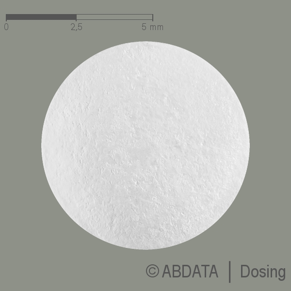 Produktabbildungen für LOSARTAN AL 50 mg Filmtabletten in der Vorder-, Hinter- und Seitenansicht.