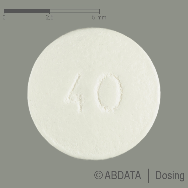 Produktabbildungen für ISOPTIN mite 40 mg Filmtabletten in der Vorder-, Hinter- und Seitenansicht.