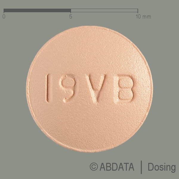 Produktabbildungen für IVABRADIN beta 7,5 mg Filmtabletten in der Vorder-, Hinter- und Seitenansicht.