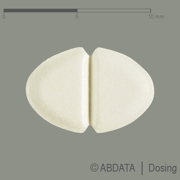 Produktabbildungen für AMLODIPIN-1A Pharma 5 mg Tabletten N in der Vorder-, Hinter- und Seitenansicht.