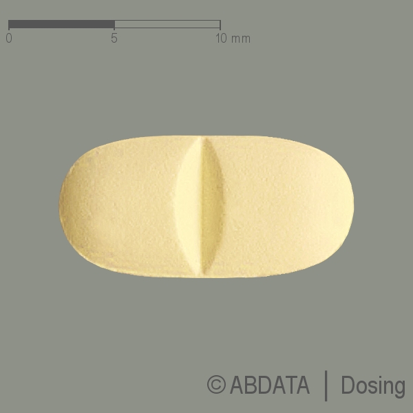 Produktabbildungen für TAPENTADOL beta 100 mg Retardtabletten in der Vorder-, Hinter- und Seitenansicht.