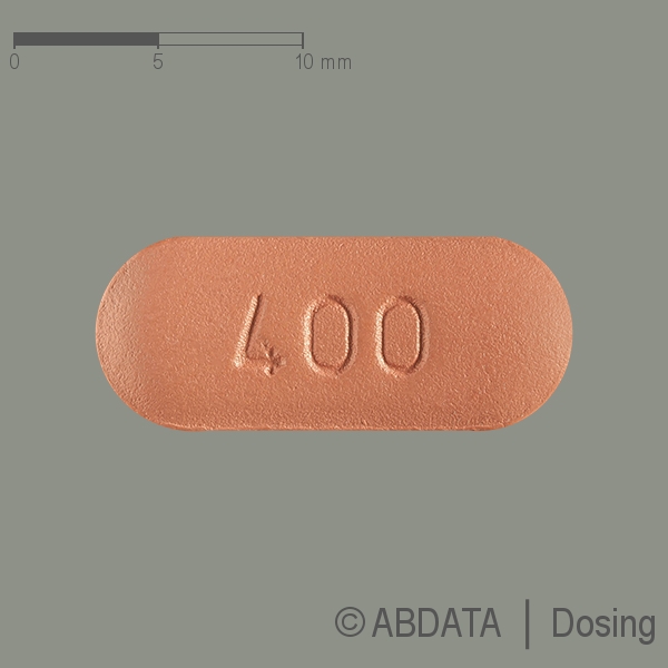 Produktabbildungen für MOXIFLOXACIN Tillomed 400 mg Filmtabletten in der Vorder-, Hinter- und Seitenansicht.