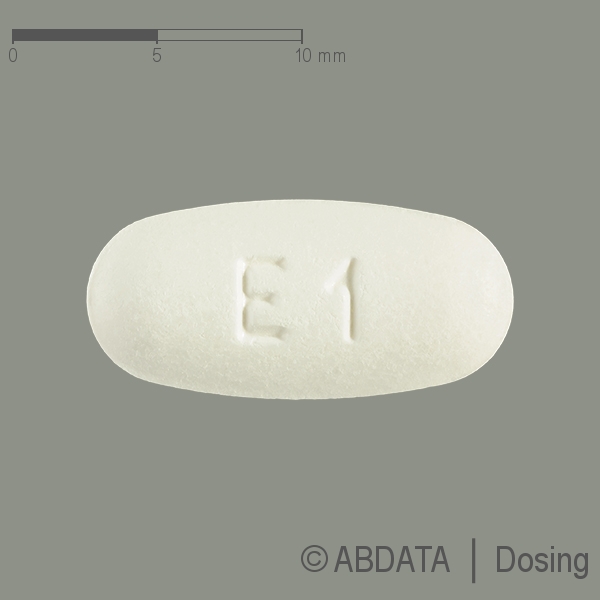 Produktabbildungen für EZEHRON Duo 10 mg/10 mg Tabletten in der Vorder-, Hinter- und Seitenansicht.