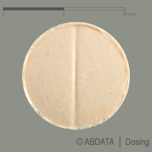 Produktabbildungen für AMILORID comp.-ratiopharm 5 mg/50 mg Tabletten in der Vorder-, Hinter- und Seitenansicht.
