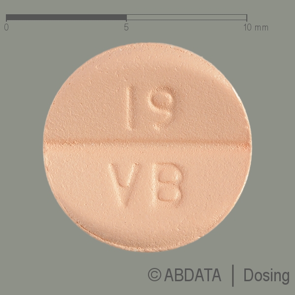 Produktabbildungen für IVABRADIN beta 5 mg Filmtabletten in der Vorder-, Hinter- und Seitenansicht.