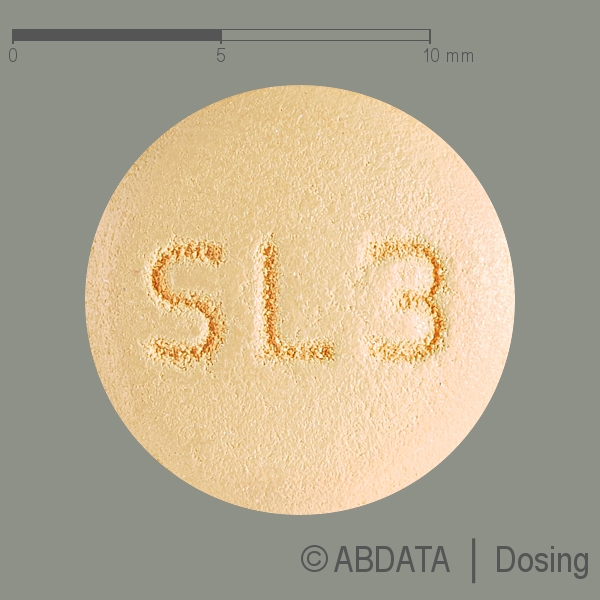 Produktabbildungen für SITAGLIPTIN Mylan 100 mg Filmtabletten in der Vorder-, Hinter- und Seitenansicht.
