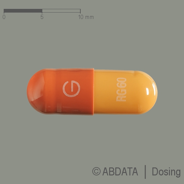 Produktabbildungen für RIVASTIGMIN dura 6 mg Hartkapseln in der Vorder-, Hinter- und Seitenansicht.