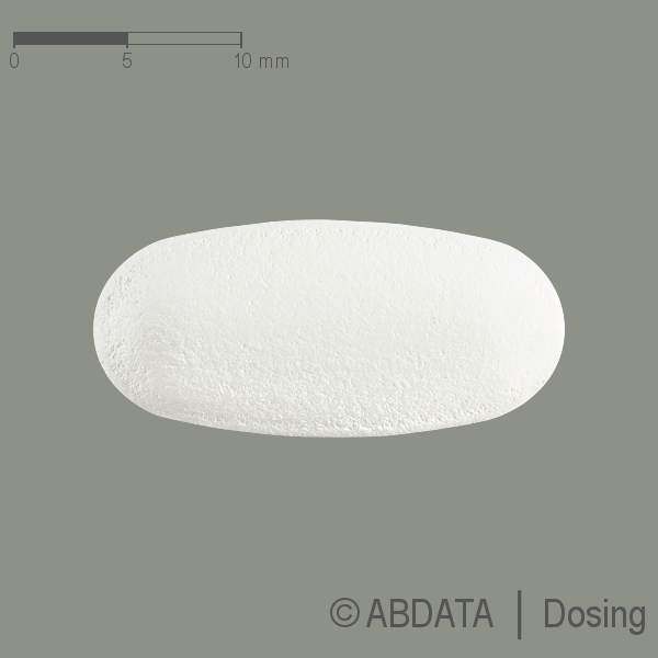 Produktabbildungen für STYPTYSAT 400 mg überzogene Tabletten in der Vorder-, Hinter- und Seitenansicht.