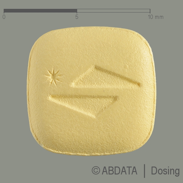 Produktabbildungen für TRIVERAM 20 mg/10 mg/5 mg Filmtabletten in der Vorder-, Hinter- und Seitenansicht.