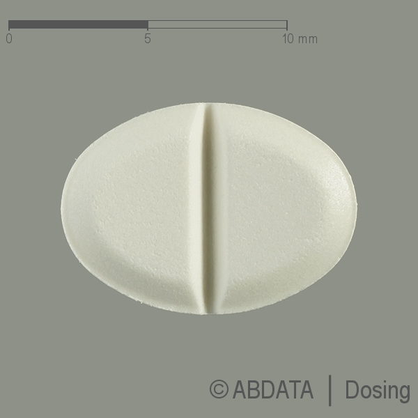 Produktabbildungen für PRAMIPEXOL AbZ 0,35 mg Tabletten in der Vorder-, Hinter- und Seitenansicht.