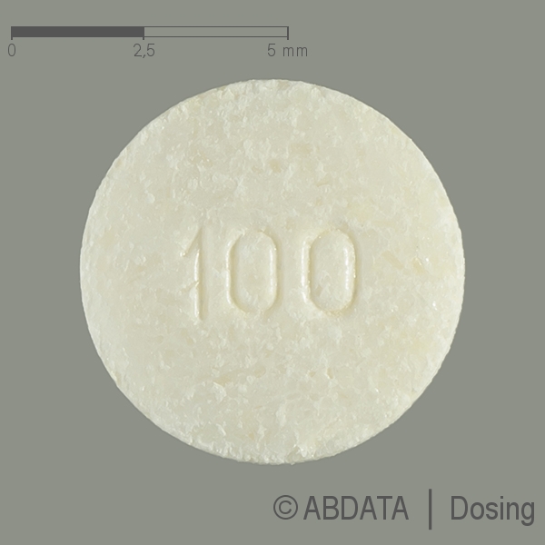 Produktabbildungen für ISOZID comp. 100 mg N Tabletten in der Vorder-, Hinter- und Seitenansicht.