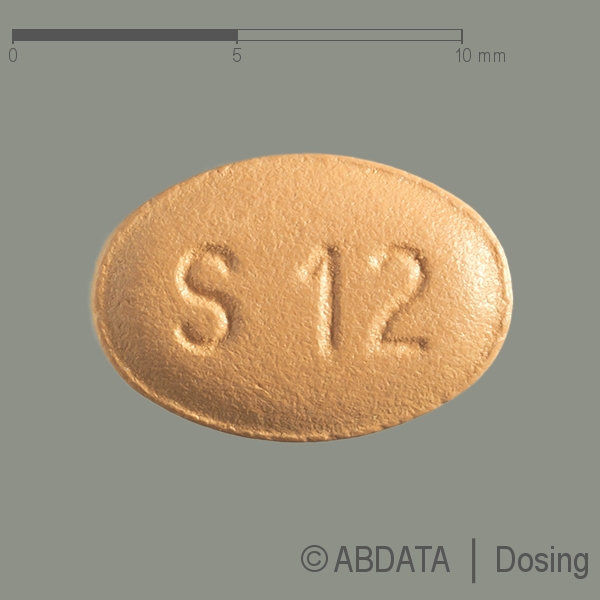 Produktabbildungen für SERDOLECT 12 mg Filmtabletten in der Vorder-, Hinter- und Seitenansicht.