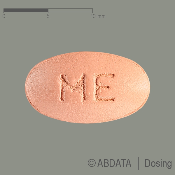 Produktabbildungen für MEMANTINHYDROCHLORID PUREN 20 mg Filmtabletten in der Vorder-, Hinter- und Seitenansicht.