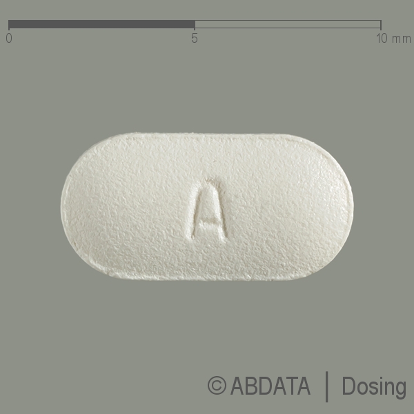 Produktabbildungen für RISPERIDON Aurobindo 1 mg Filmtabletten in der Vorder-, Hinter- und Seitenansicht.