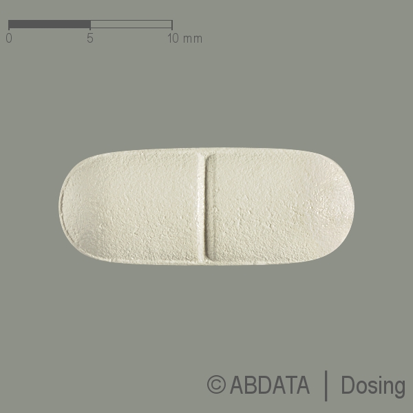Produktabbildungen für CEFUROXIM 250 mg-1A Pharma überzogene Tabletten in der Vorder-, Hinter- und Seitenansicht.