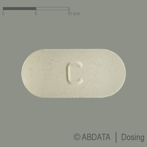 Produktabbildungen für CEFUROXIM STADA 250 mg Tabletten in der Vorder-, Hinter- und Seitenansicht.