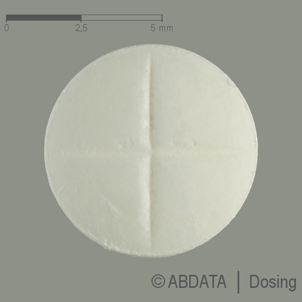 Produktabbildungen für ASS-ratiopharm 100 mg TAH Tabletten in der Vorder-, Hinter- und Seitenansicht.