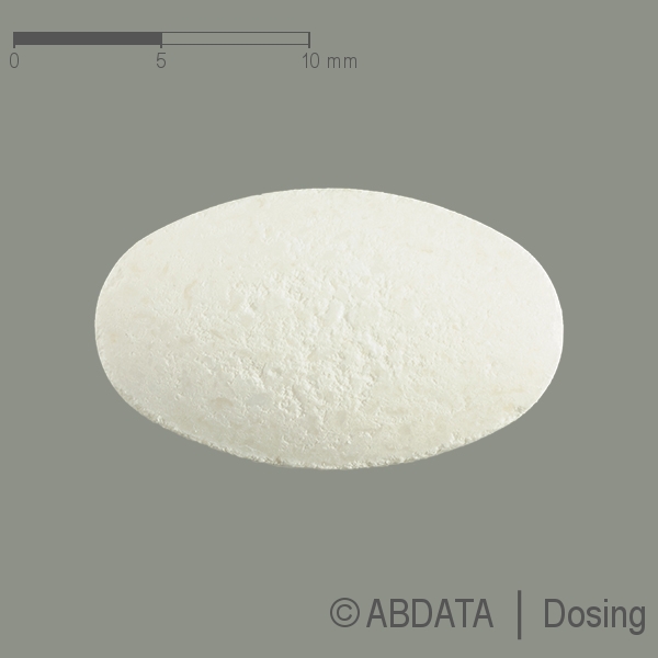 Produktabbildungen für AMMONAPS 500 mg Tabletten in der Vorder-, Hinter- und Seitenansicht.