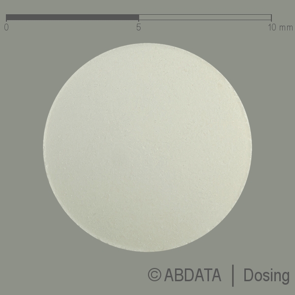 Produktabbildungen für AMLODIPIN besilat AbZ 5 mg Tabletten in der Vorder-, Hinter- und Seitenansicht.