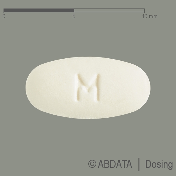 Produktabbildungen für EZETIMIB/Simvastatin Mylan 10 mg/10 mg Tabletten in der Vorder-, Hinter- und Seitenansicht.