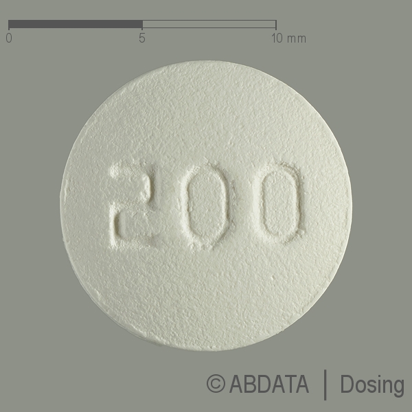 Produktabbildungen für QUETIAPIN Hormosan 200 mg Filmtabletten in der Vorder-, Hinter- und Seitenansicht.