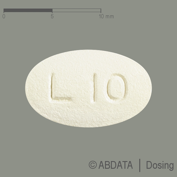 Produktabbildungen für FAMPRIDIN beta 10 mg Retardtabletten 4 Wochen in der Vorder-, Hinter- und Seitenansicht.