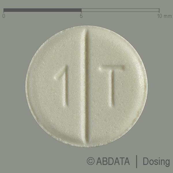 Produktabbildungen für L-THYROXIN Jod Winthrop 50 μg/150 μg Tabletten in der Vorder-, Hinter- und Seitenansicht.