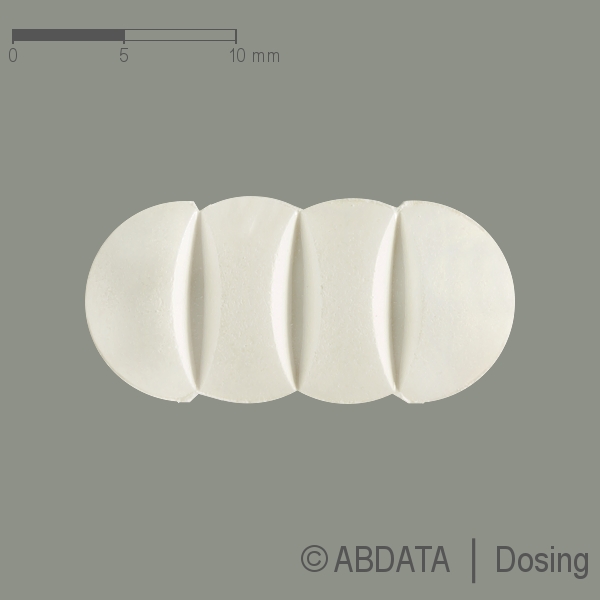 Produktabbildungen für FURORESE 500 mg Tabletten in der Vorder-, Hinter- und Seitenansicht.