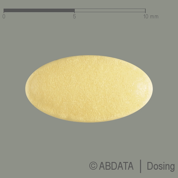 Produktabbildungen für PANTOPRAZOL-1A Pharma 20 mg magensaftres.Tabletten in der Vorder-, Hinter- und Seitenansicht.