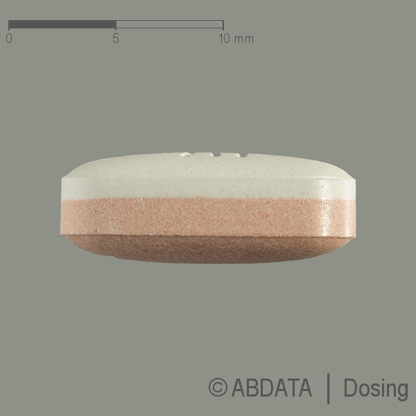 Produktabbildungen für KINZALKOMB 40 mg/12,5 mg Tabletten in der Vorder-, Hinter- und Seitenansicht.