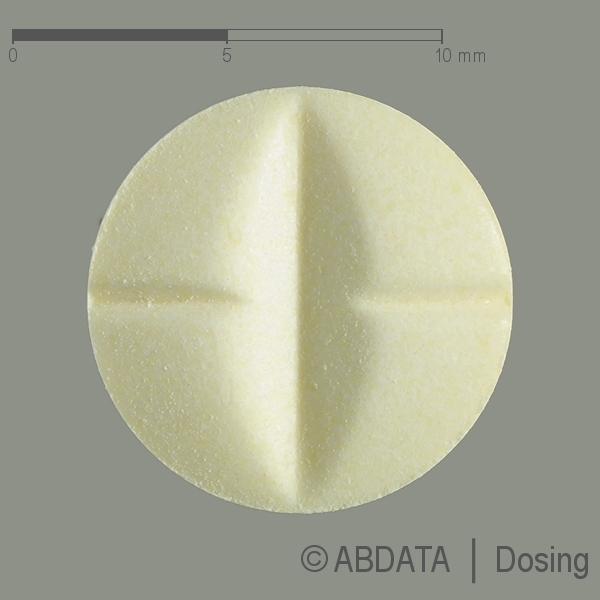 Produktabbildungen für CLOZAPIN-neuraxpharm 100 mg Tabletten in der Vorder-, Hinter- und Seitenansicht.
