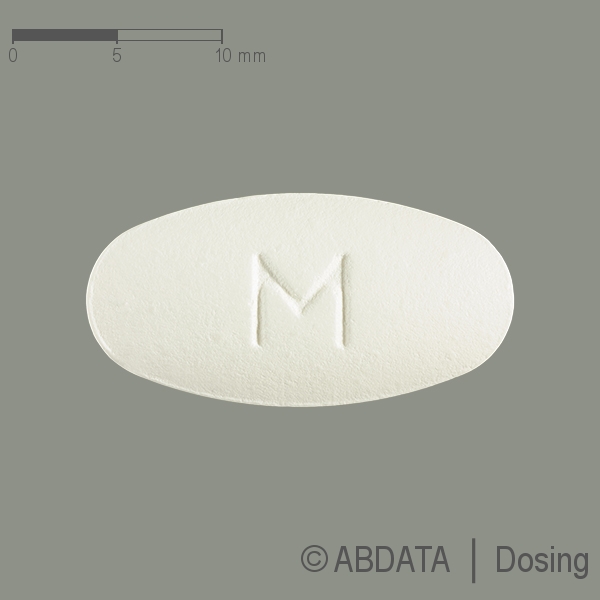 Produktabbildungen für DARUNAVIR Mylan 600 mg Filmtabletten in der Vorder-, Hinter- und Seitenansicht.