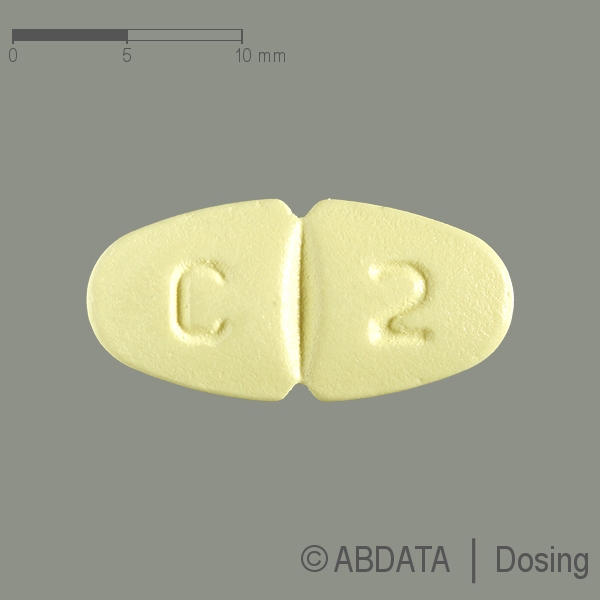 Produktabbildungen für CLARITHROMYCIN BASICS 500 mg Filmtabletten in der Vorder-, Hinter- und Seitenansicht.