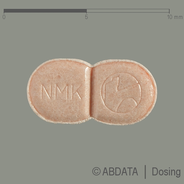 Produktabbildungen für GLIMEPIRID Winthrop 1 mg Tabletten in der Vorder-, Hinter- und Seitenansicht.