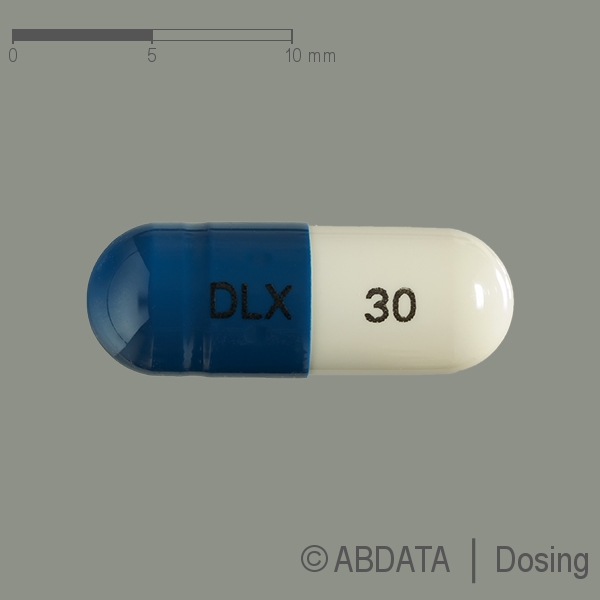 Produktabbildungen für DULOXETIN PUREN 30 mg magensaftresist.Hartkapseln in der Vorder-, Hinter- und Seitenansicht.