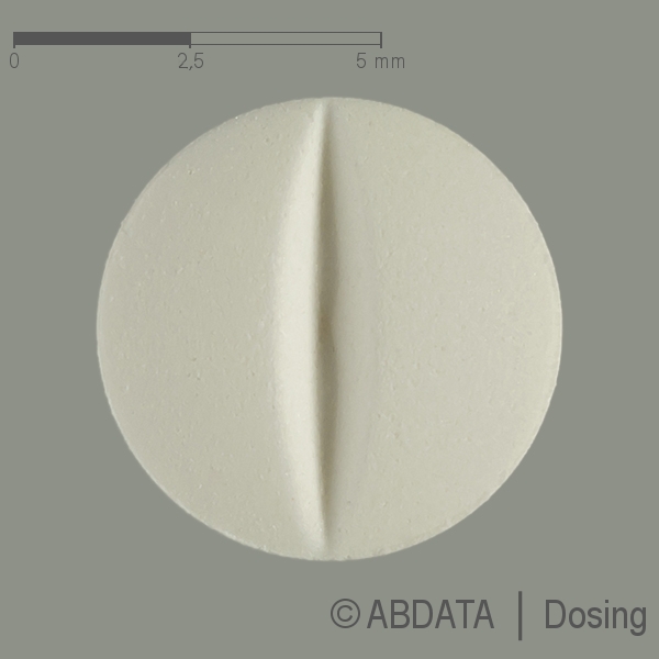 Produktabbildungen für BISOPROLOL STADA 2,5 mg Tabletten in der Vorder-, Hinter- und Seitenansicht.