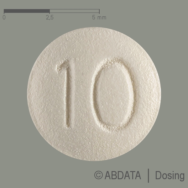 Produktabbildungen für EBASTIN Micro Labs 10 mg Filmtabletten in der Vorder-, Hinter- und Seitenansicht.