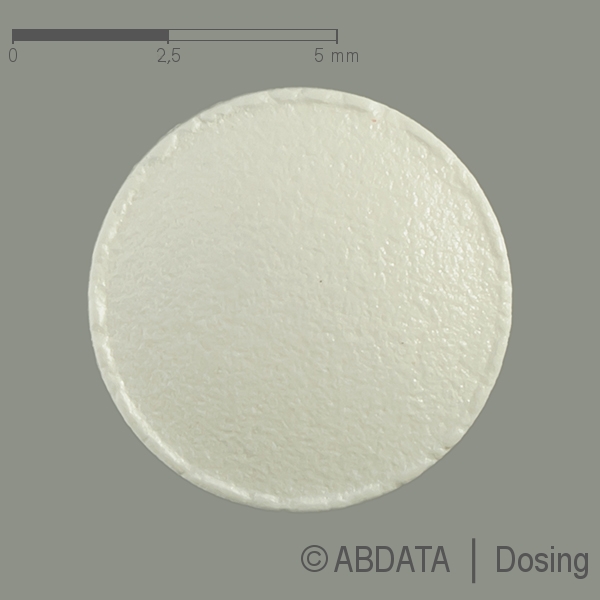 Produktabbildungen für ATENOLOL AbZ 25 mg Filmtabletten in der Vorder-, Hinter- und Seitenansicht.