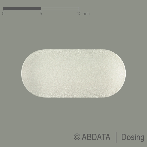 Produktabbildungen für CLARITHROMYCIN HEC-Pharm 250 mg Filmtabletten in der Vorder-, Hinter- und Seitenansicht.