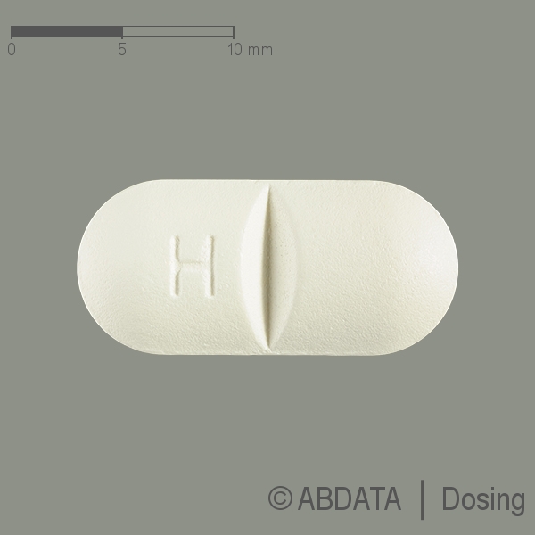 Produktabbildungen für LAMIVUDIN/Zidovudin beta 150 mg/300 mg Filmtabl. in der Vorder-, Hinter- und Seitenansicht.