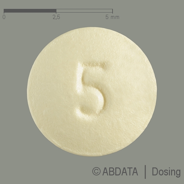 Produktabbildungen für VARDENAFIL Zentiva 5 mg Filmtabletten in der Vorder-, Hinter- und Seitenansicht.