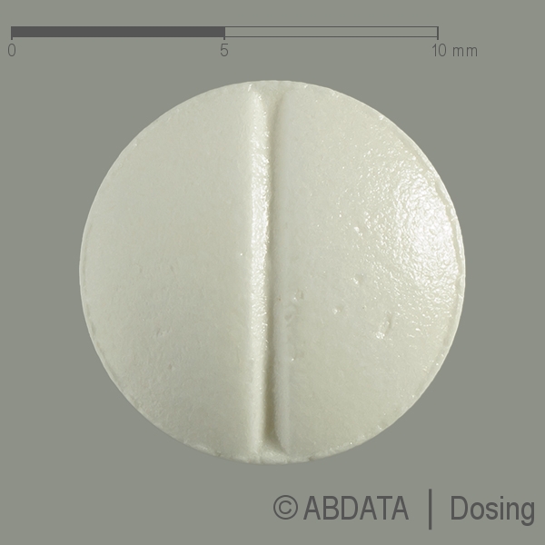 Produktabbildungen für VERAPAMIL AbZ 80 mg Filmtabletten in der Vorder-, Hinter- und Seitenansicht.