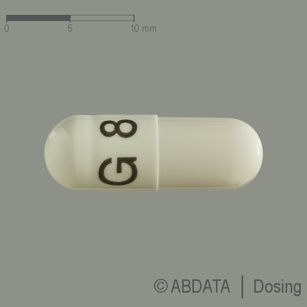 Produktabbildungen für GALNORA 8 mg Hartkapseln retardiert in der Vorder-, Hinter- und Seitenansicht.