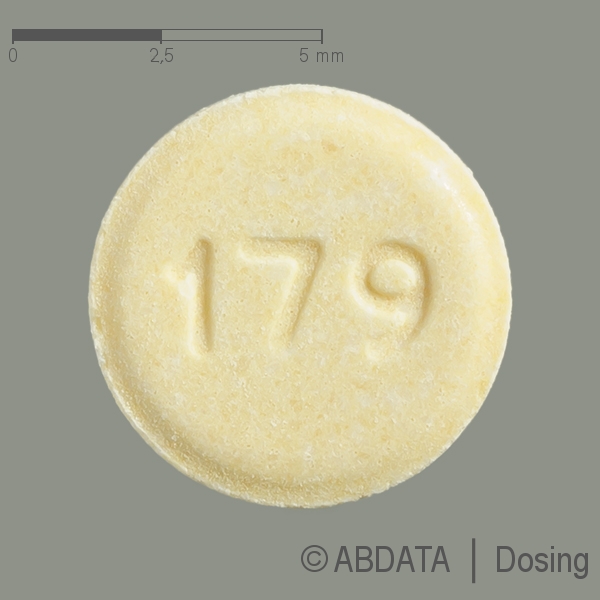 Produktabbildungen für TETRABENAZIN-neuraxpharm 25 mg Tabletten in der Vorder-, Hinter- und Seitenansicht.