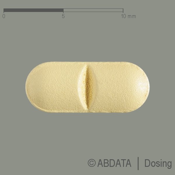 Produktabbildungen für ROPINIROL dura 0,5 mg Filmtabletten in der Vorder-, Hinter- und Seitenansicht.
