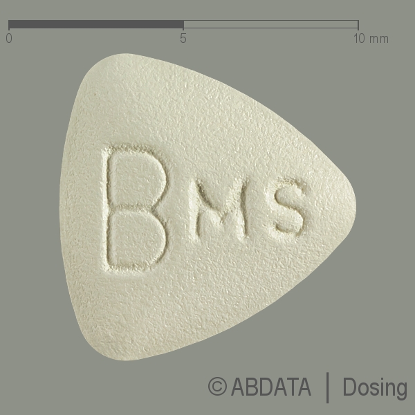 Produktabbildungen für BARACLUDE 0,5 mg Filmtabletten in der Vorder-, Hinter- und Seitenansicht.