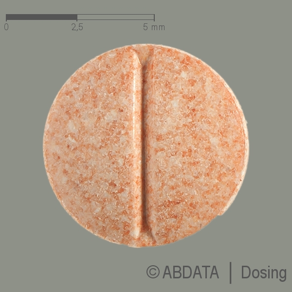 Produktabbildungen für LISINOPRIL AbZ 10 mg Tabletten in der Vorder-, Hinter- und Seitenansicht.